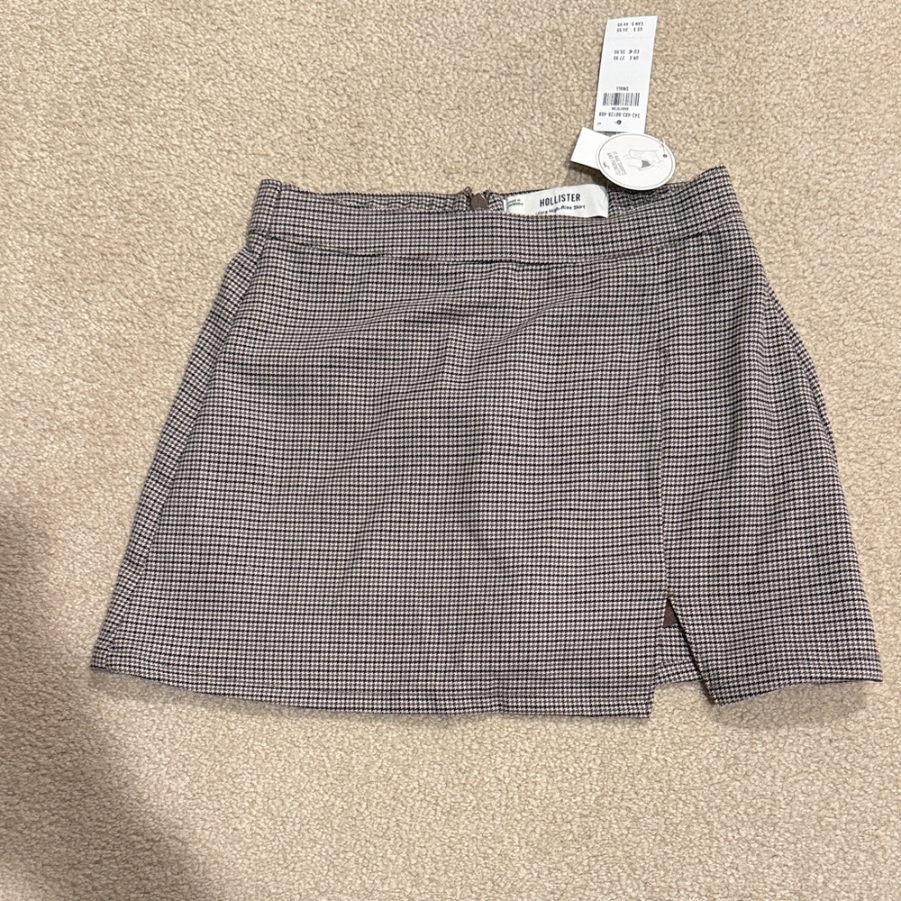 Hollister Women's Checkered Mini Skirt